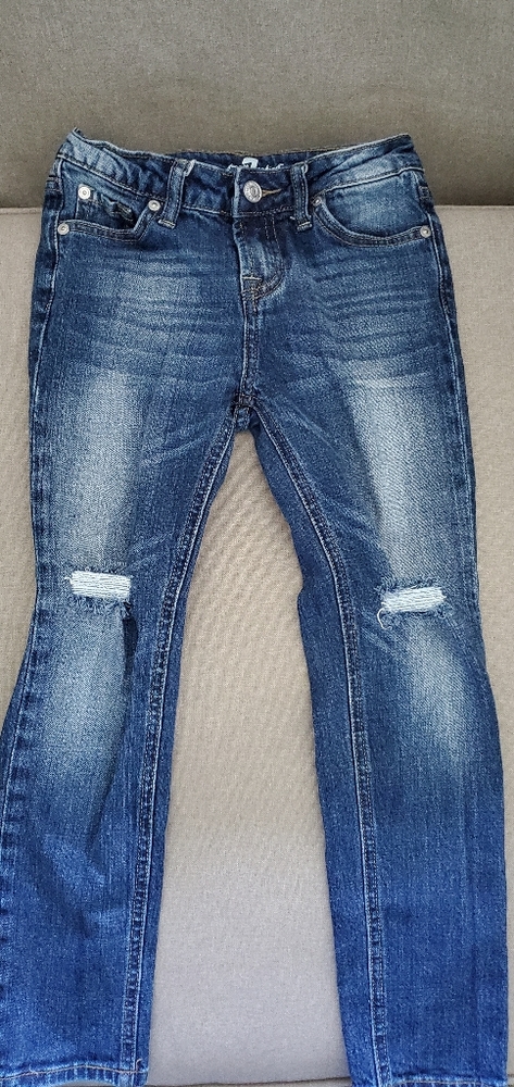 Girls 7 for all mankind Josefina skinny boyfriend